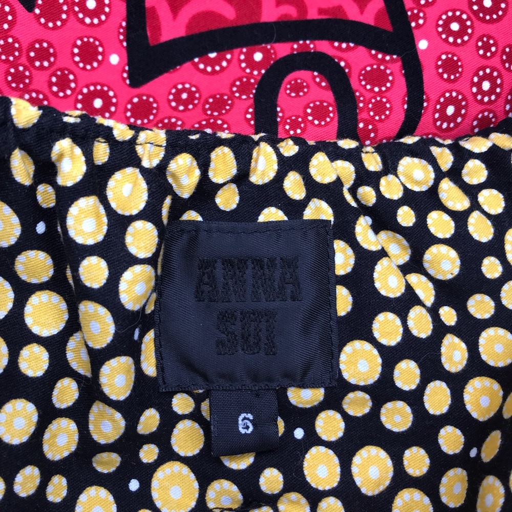 Anna Sui Rare Horses Print Mini Dress - 4/6 - Picture 12 of 13